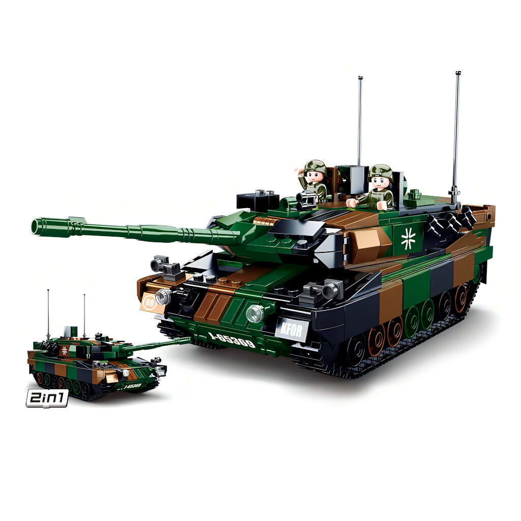 E-shop Sluban Model Bricks M38-B0839 Nemecký bojový tank Leopard 2A5