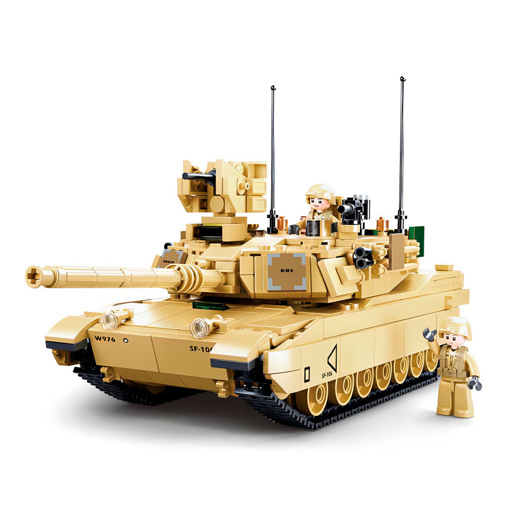 E-shop Sluban Model Bricks M38-B0892 Bojový tank M1A2 Abrams