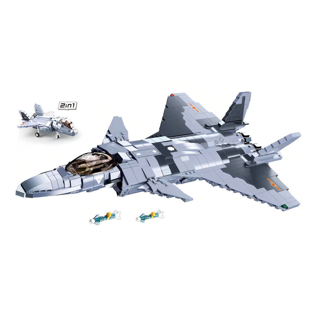 E-shop Sluban Model Bricks M38-B0931 Stíhacie lietadlo Chengdu J-20