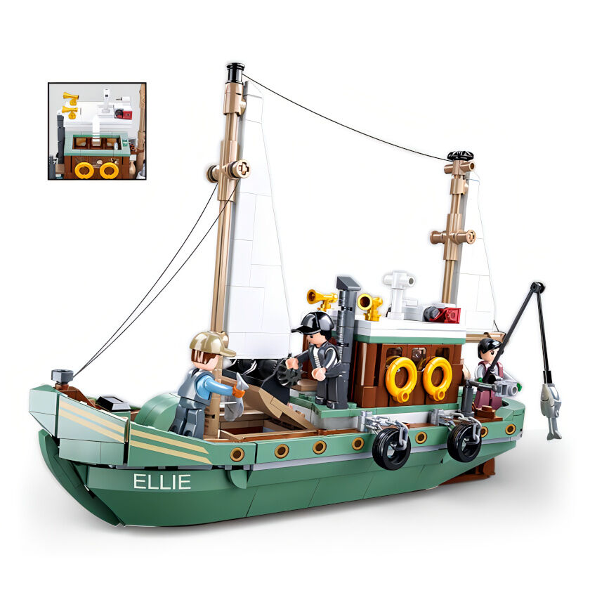 E-shop Sluban ModelBricks M38-B1119 Rybárska loď Ellie