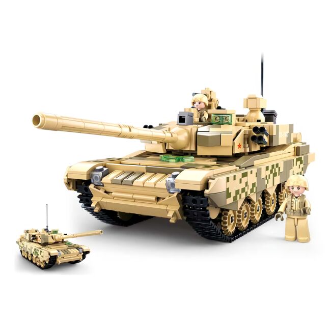 E-shop Sluban Model Bricks M38-B0790 Hlavný Bojový tank Typ 99A