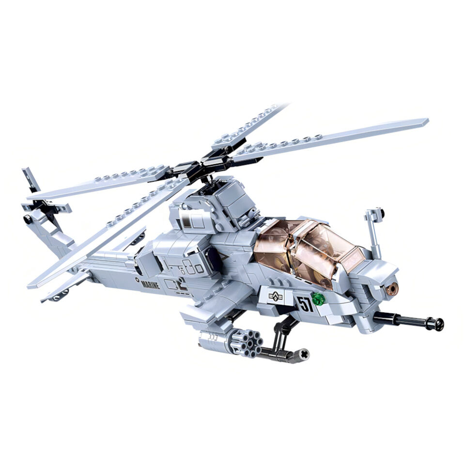E-shop Sluban Army Model Bricks M38-B0838 Bojová helikoptéra AH-1Z Viper