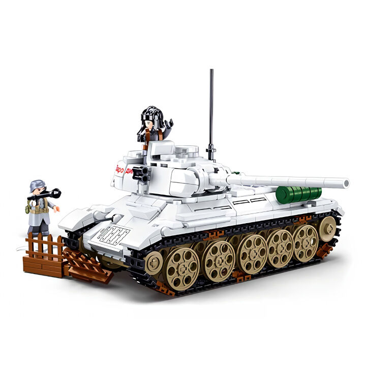 E-shop Sluban Bitka o Budapešť M38-B0978 Biely tank T-34/85