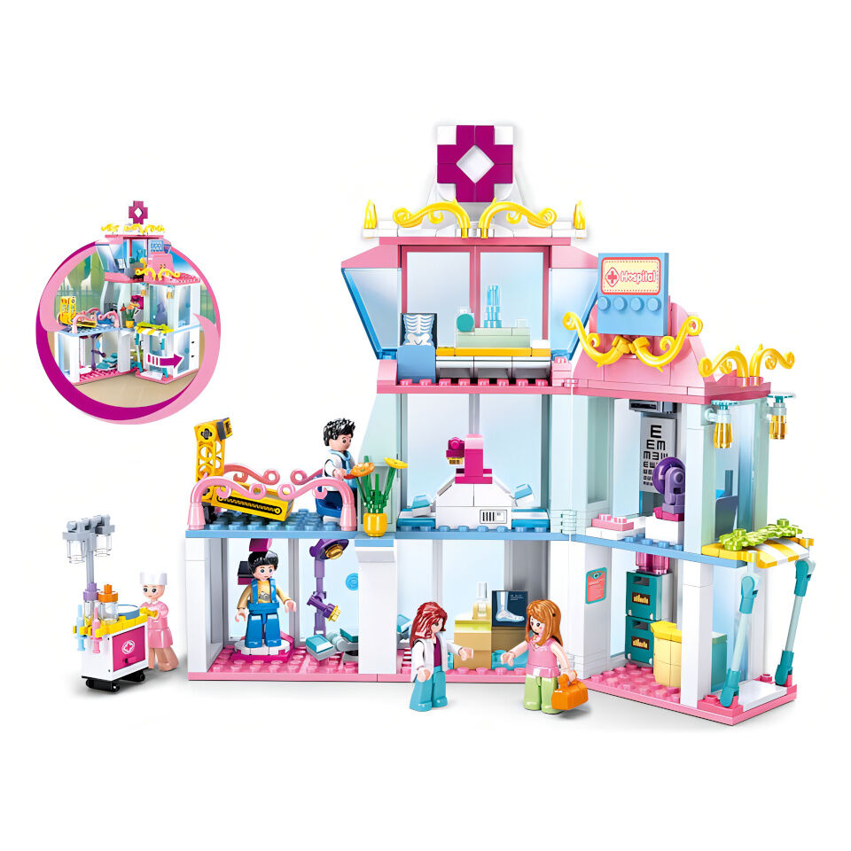 E-shop Sluban Girls Dream M38-B0799 Nemocnice