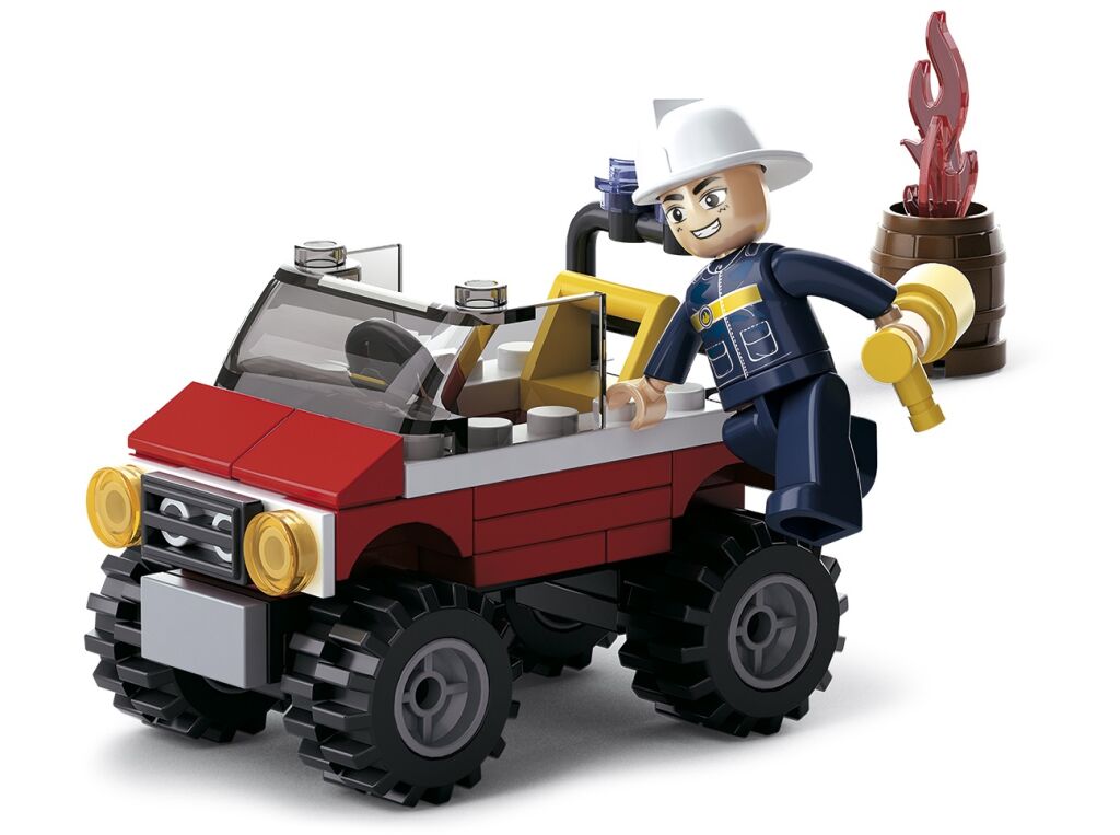 E-shop Sluban Hasiči M38-B0621 Jeep
