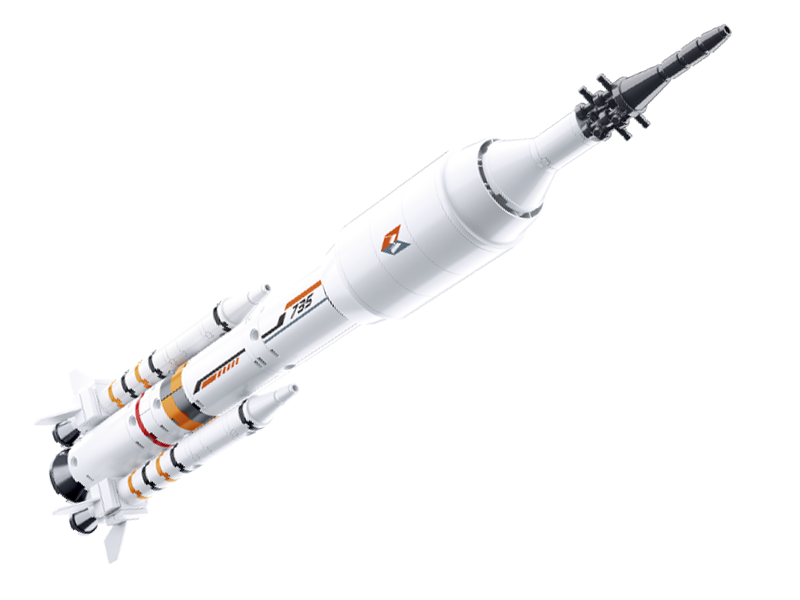 Sluban Space M38-B0735 Raketa pre raketoplán 2v1