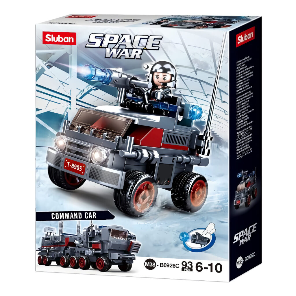 E-shop Sluban Space War M38-B0926C Vozidlo s vodnými delami