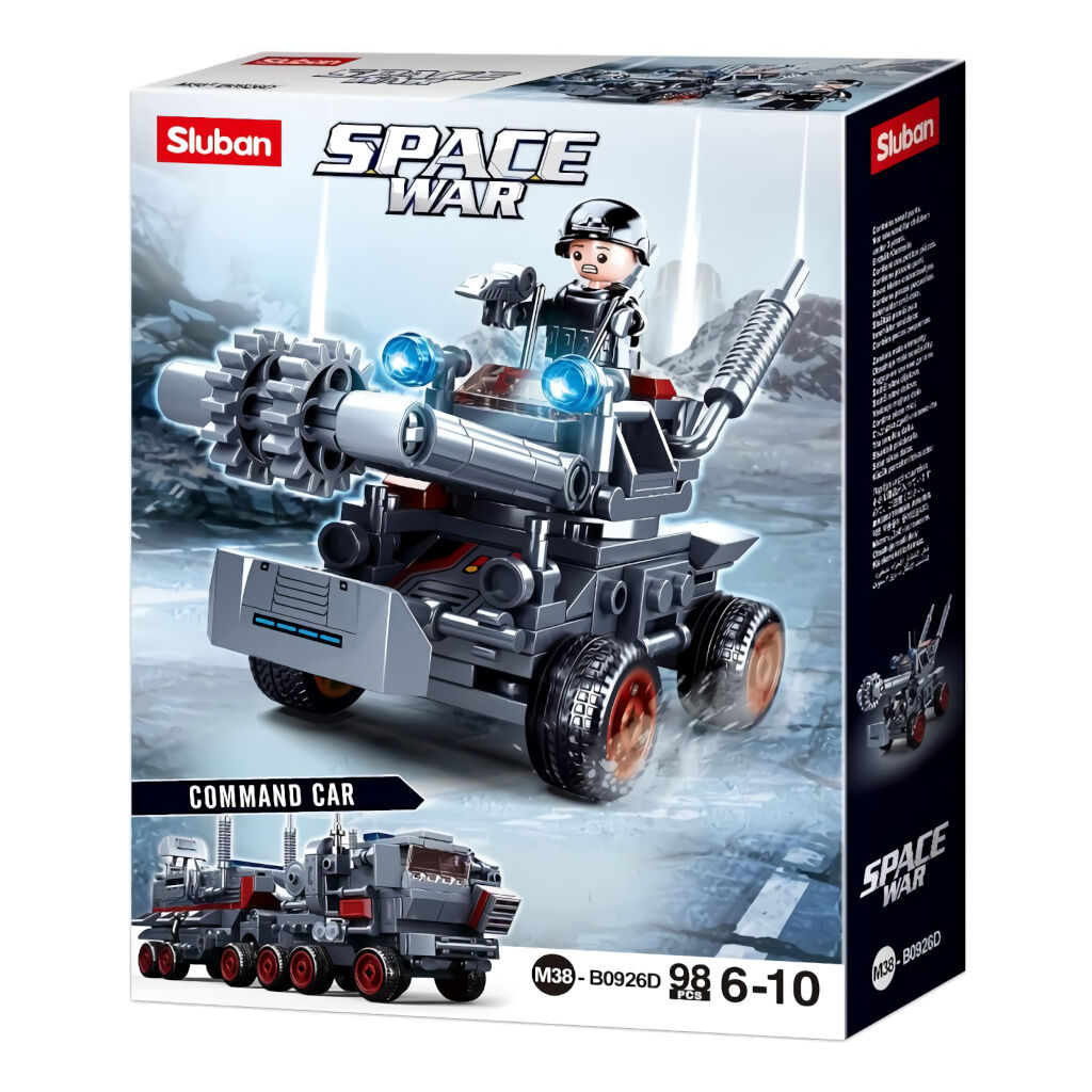 E-shop Sluban Space War M38-B0926D Útočné auto