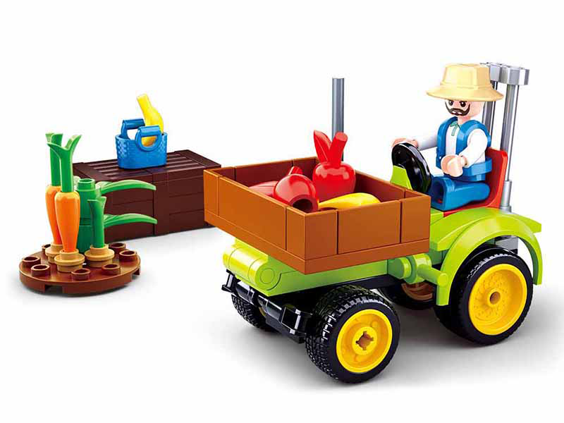 E-shop Sluban Town Farma M38-B0776 Traktorik na ovocie