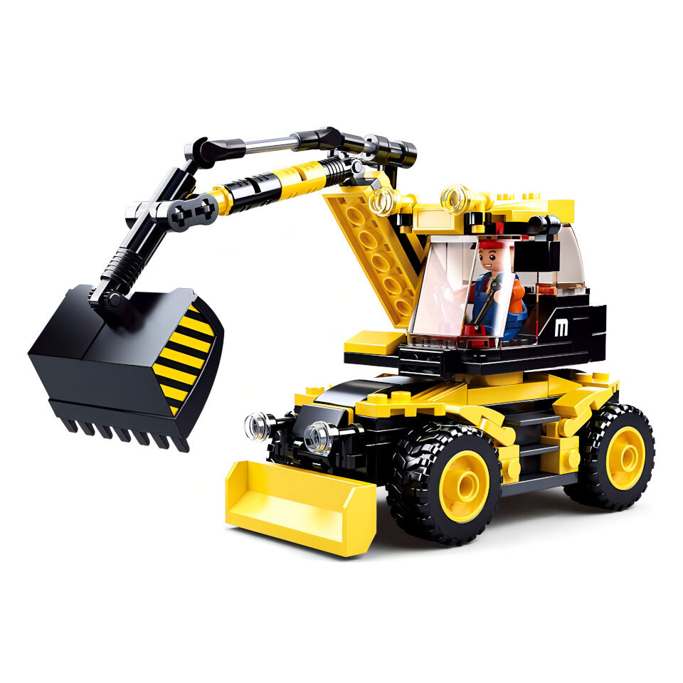 E-shop Sluban Town Stavitelia M38-B0805 Kolesové rýpadlo