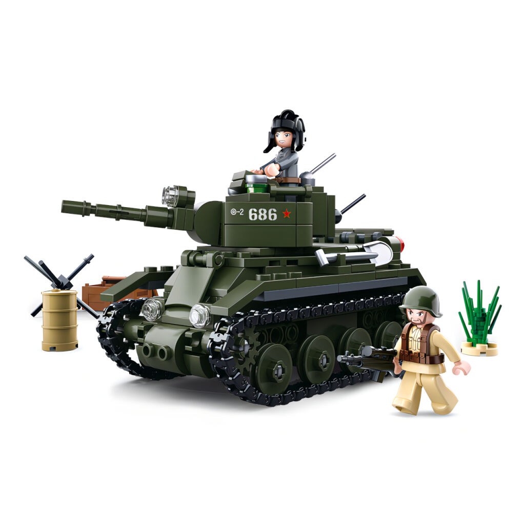 E-shop Sluban WWII M38-B0686 Sovietsky tank BT7