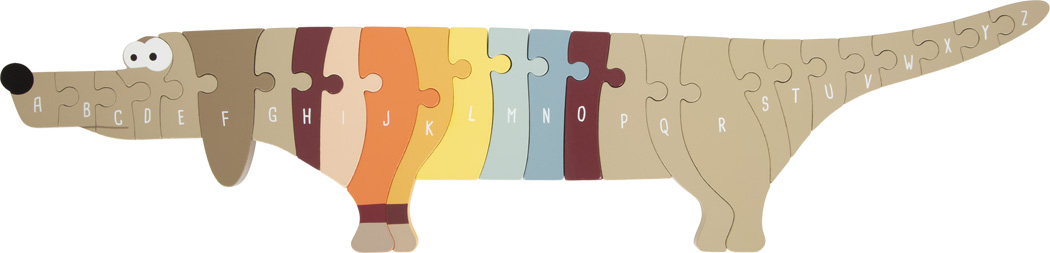 E-shop Puzzle písmená Jazvečík