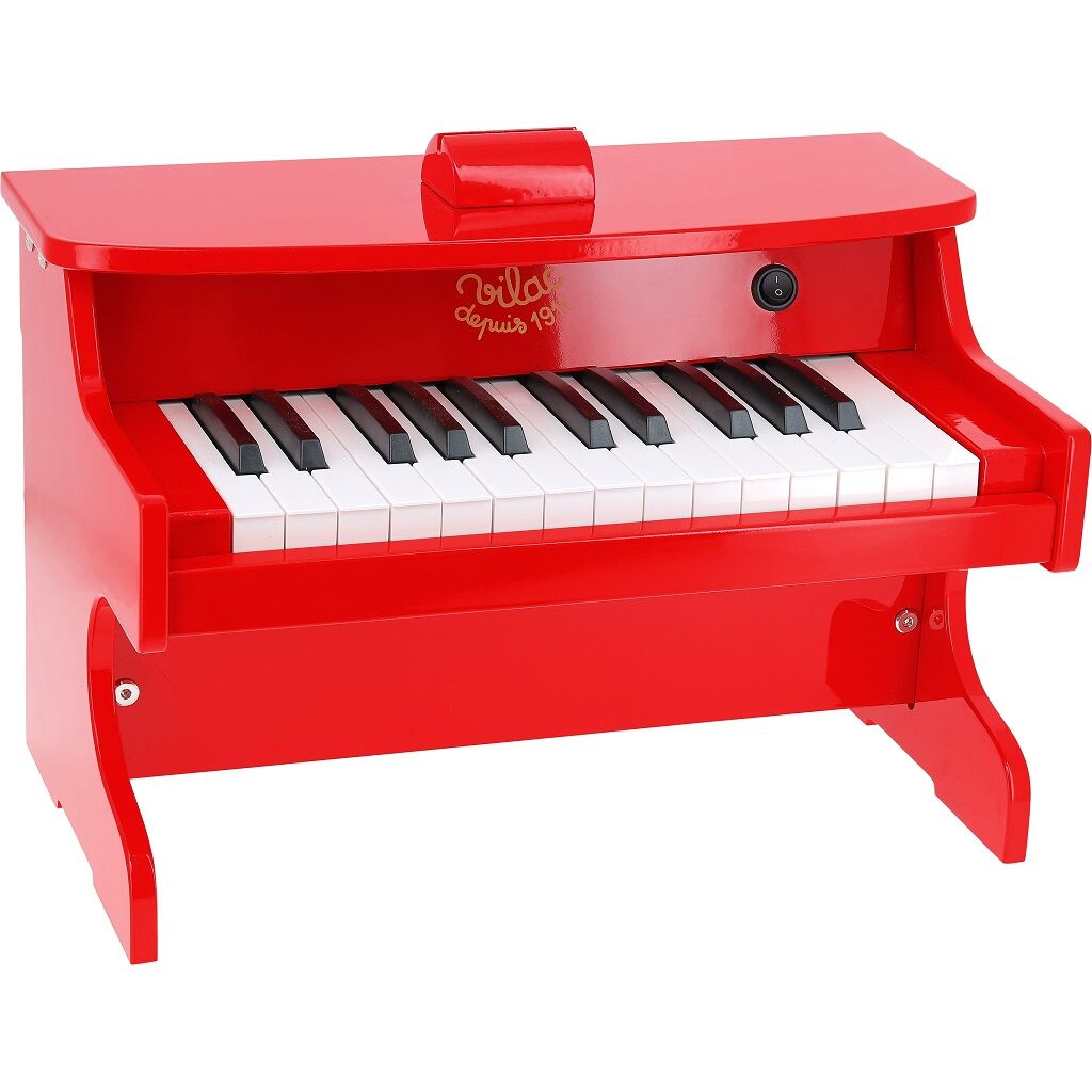 E-shop Elektronické piano červené
