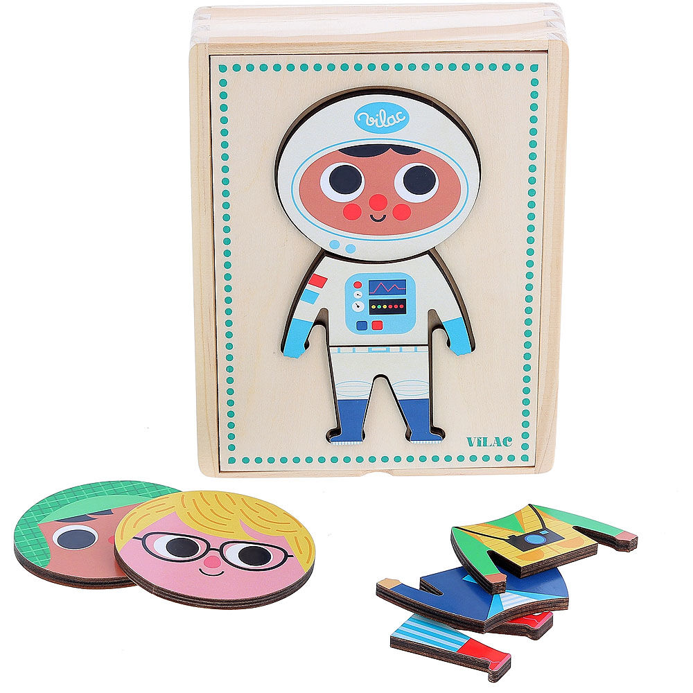 E-shop Vilac Obliekacie puzzle Jules