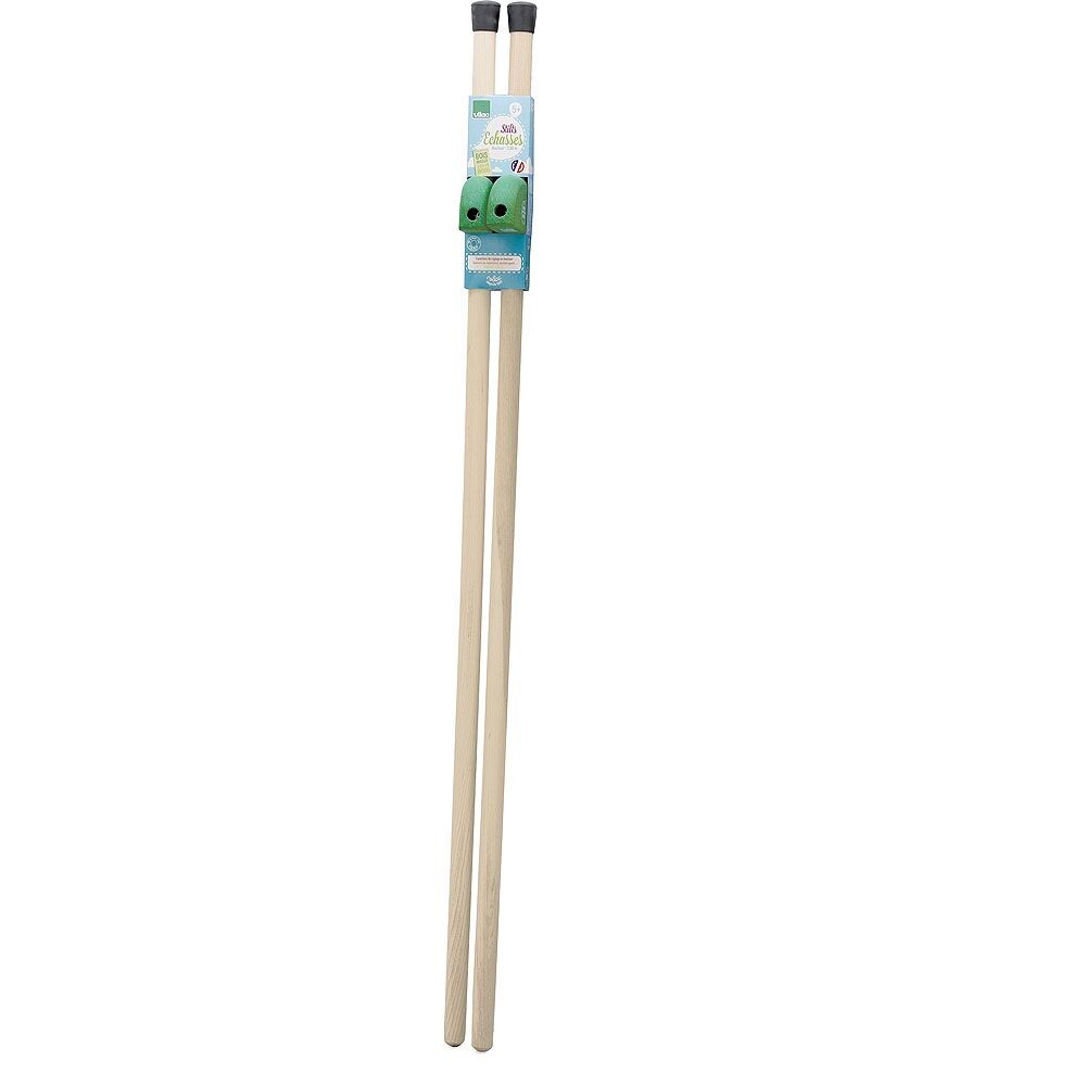 E-shop Vilac Drevené chodúle zelené 130 cm