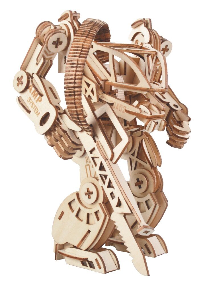 E-shop Woodcraft Drevené 3D puzzle AMP Powersuit