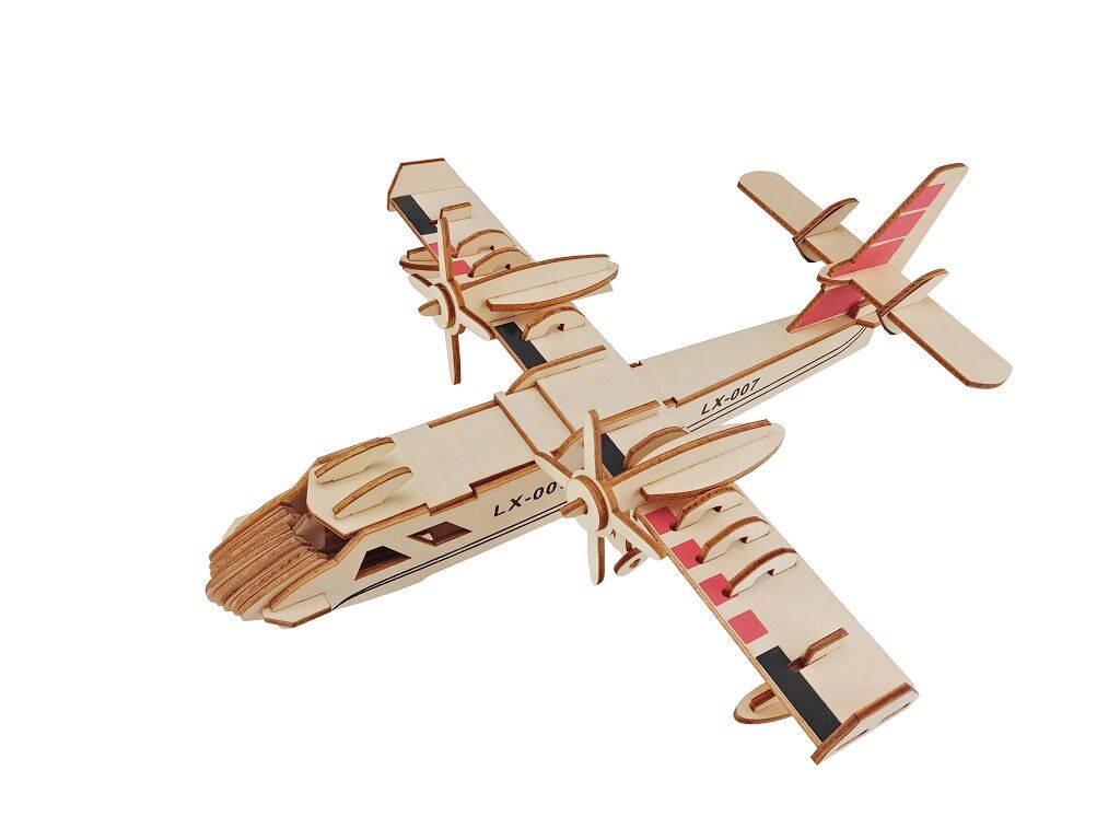E-shop Woodcraft Drevené 3D puzzle Bombardér