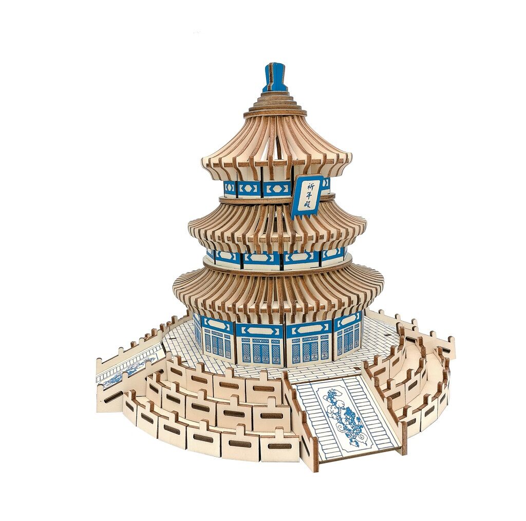 E-shop Woodcraft Drevené 3D puzzle Chrám nebies