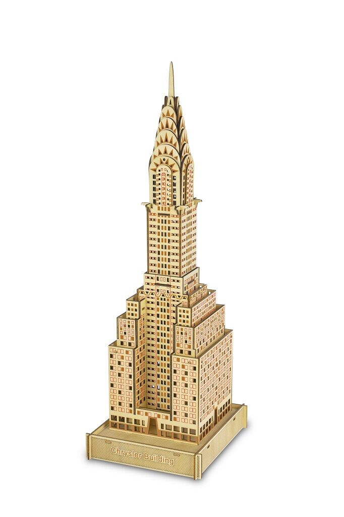 E-shop Woodcraft Drevené 3D puzzle Chrysler Building