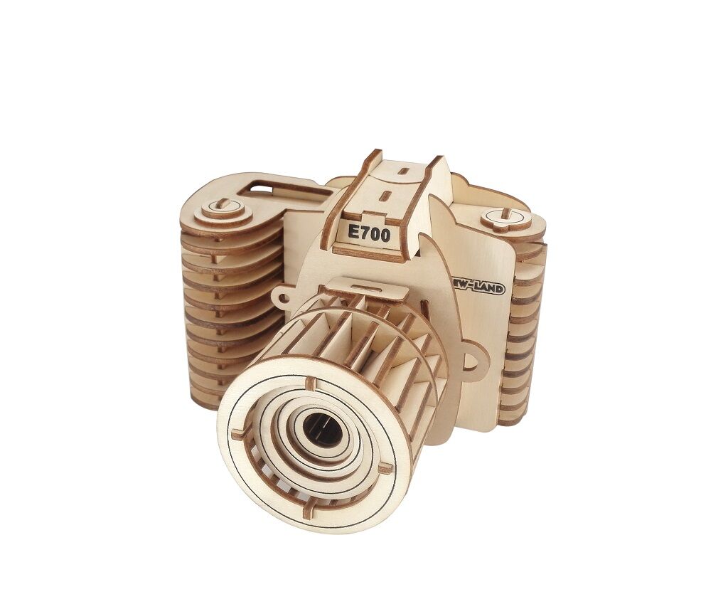 E-shop Woodcraft Drevené 3D puzzle Foťák