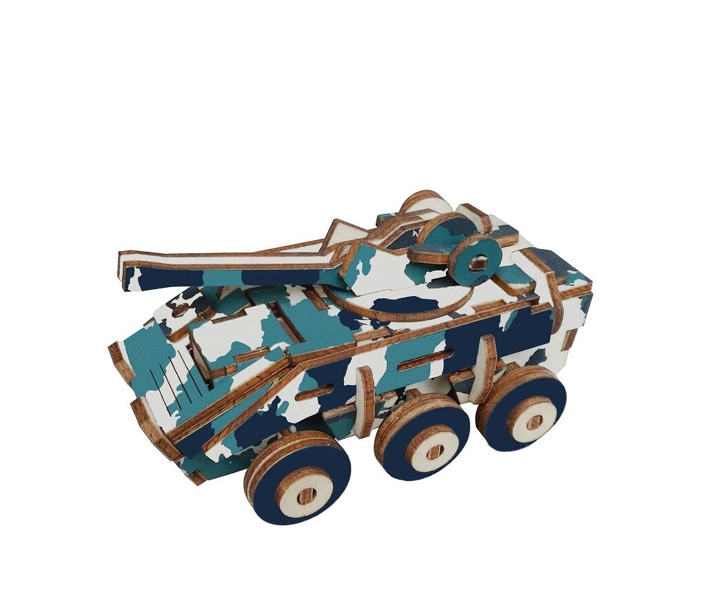 E-shop Woodcraft Drevené 3D puzzle Obrnené vozidlo