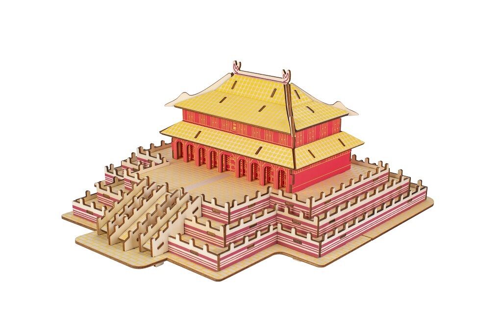 E-shop Woodcraft Drevené 3D puzzle The Hall of Supreme Harmony