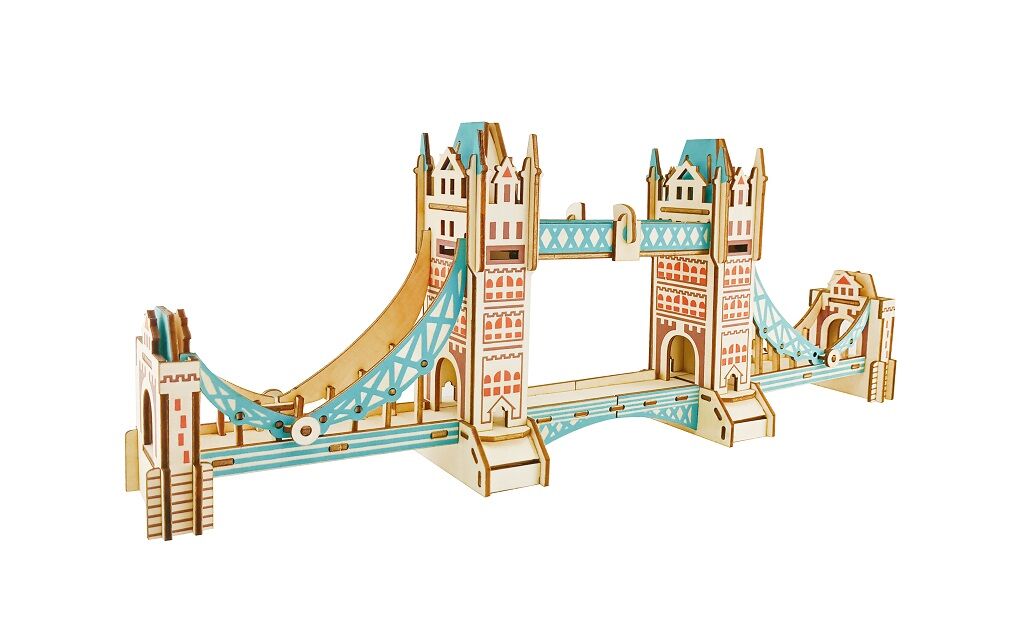 E-shop Woodcraft Drevené 3D puzzle Tower Bridge
