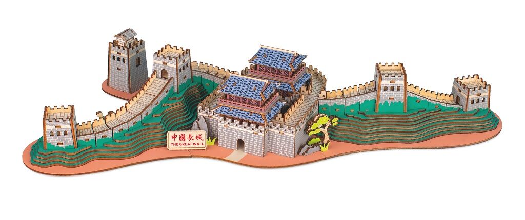 E-shop Woodcraft Drevené 3D puzzle Veľký čínsky múr