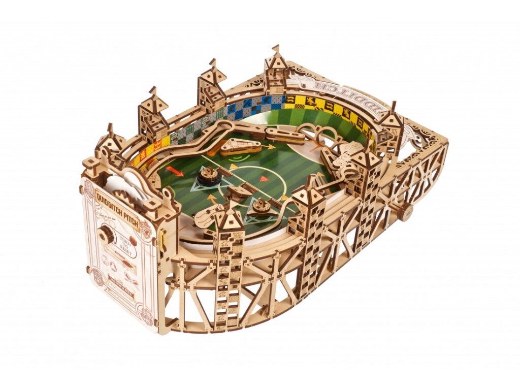 E-shop Ugears Drevená 3D mechanická stavebnica Harry Potter - Quidditch Pinball