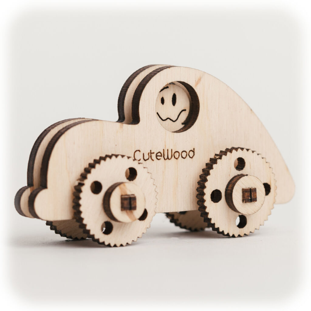E-shop Drevené 3D puzzle Auto