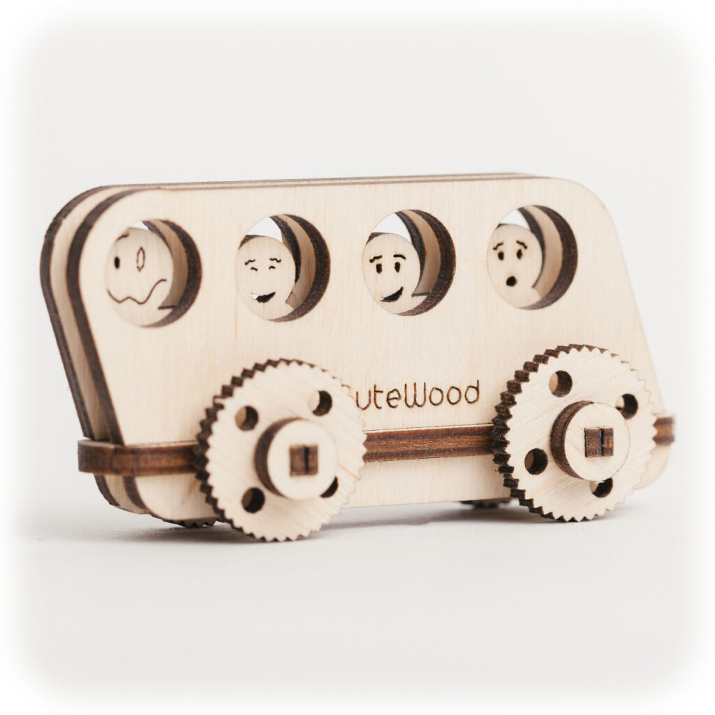 E-shop Drevené 3D puzzle Autobus