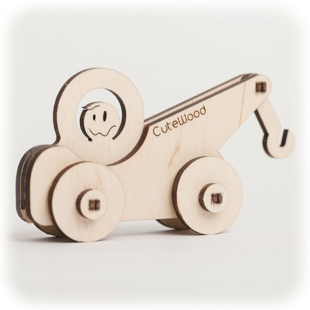 E-shop Drevené 3D puzzle Odťahovka
