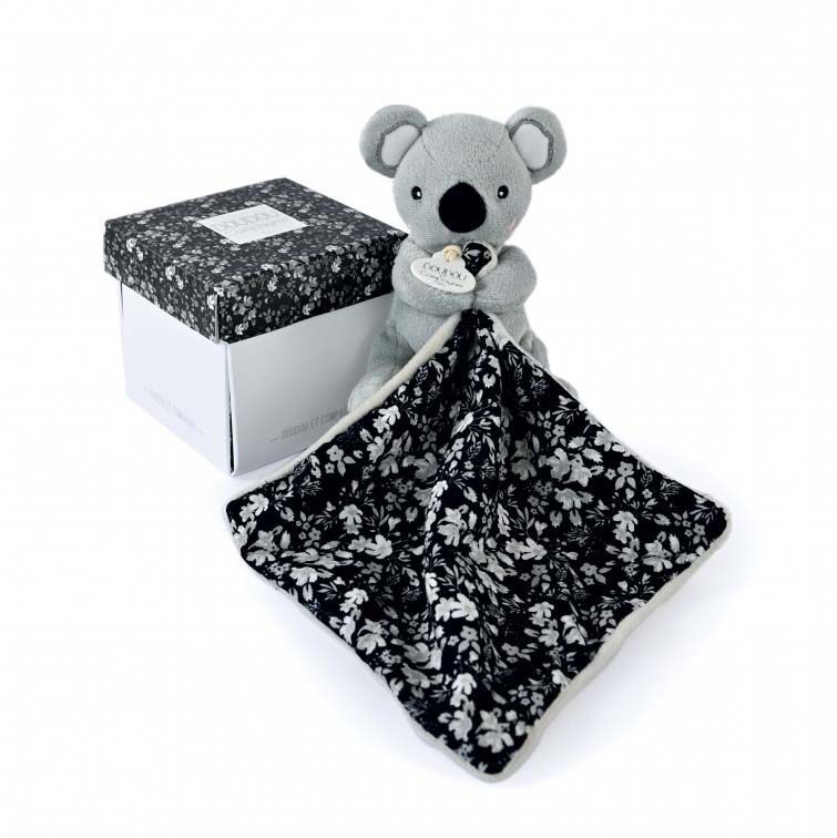 E-shop Doudou Darčeková sada - Plyšová koala a dečka
