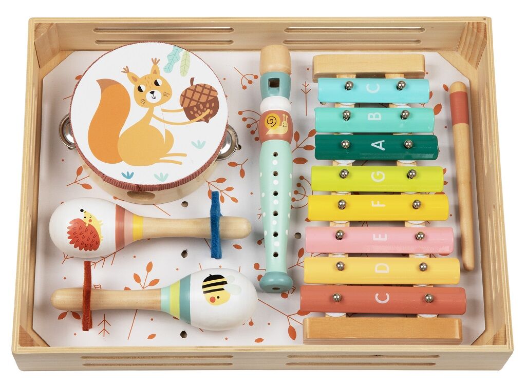 E-shop 2Kids Toys Hudobný set Lesné zvieratká