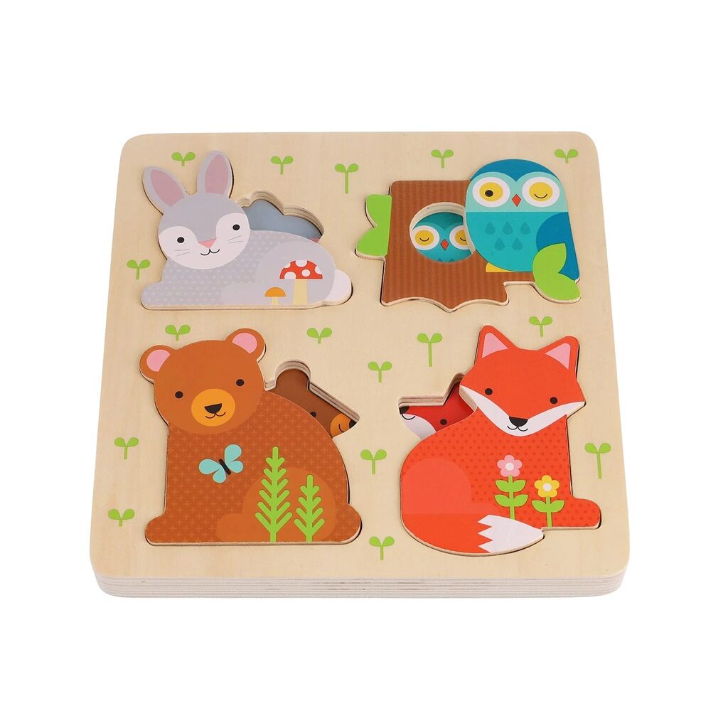 E-shop Drevené odkrývacie puzzle Si moje bábätko