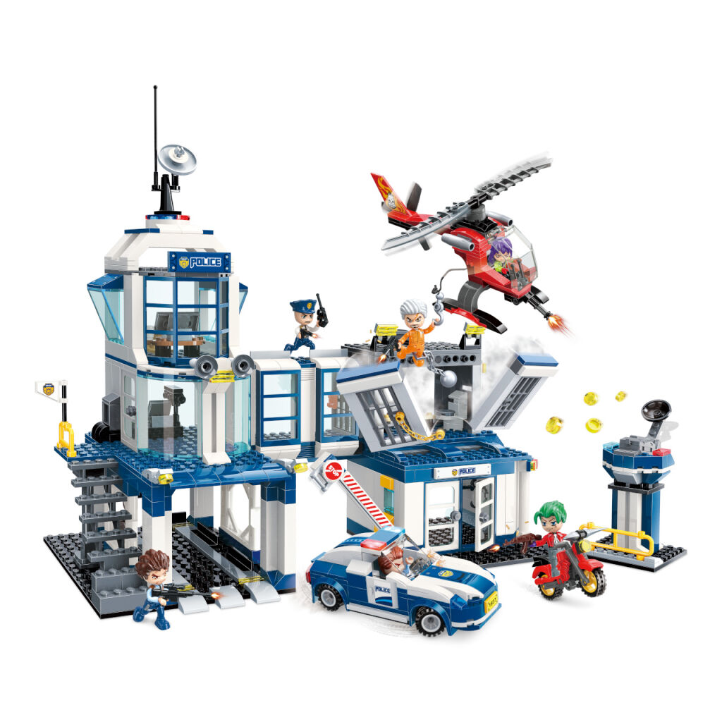 E-shop Qman MineCity W1937 Policajná stanica