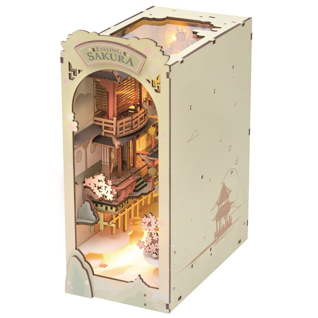 E-shop RoboTime 3D puzzle záložka "Padajúca sakura"