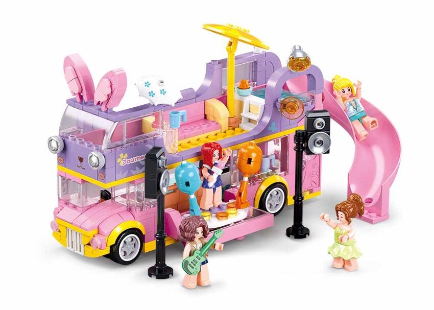 E-shop Sluban Rock Hudobný karavan Double Decker M38-B1165