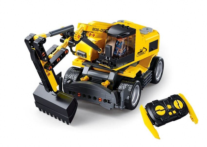E-shop Sluban Town E7 Kolesové rýpadlo M38-B1155