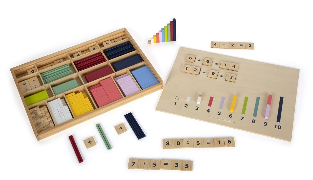 E-shop Počítanie v drevenom boxe Educate