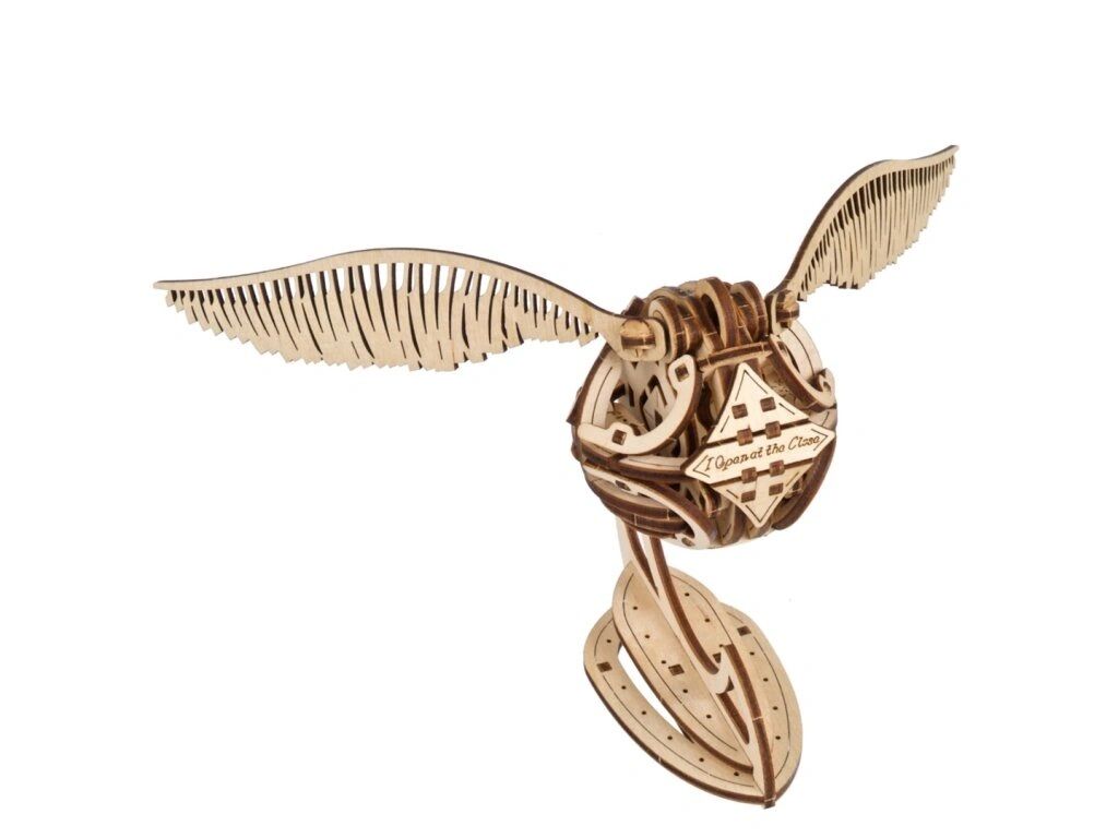 Ugears 3D mechanické puzzle - Ohnivá strela, Harry Potter