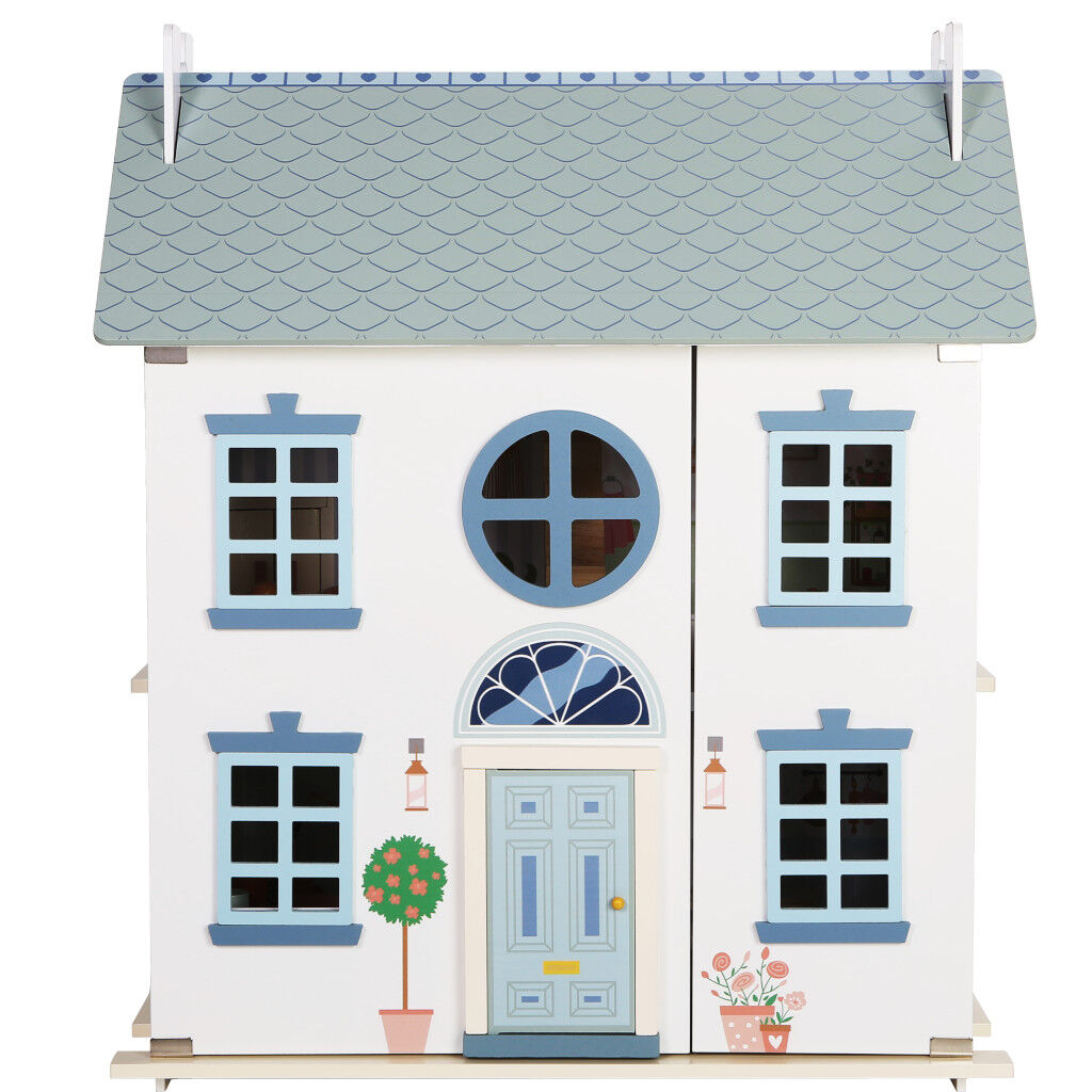 2Kids Toys Domček s bábikami sivý