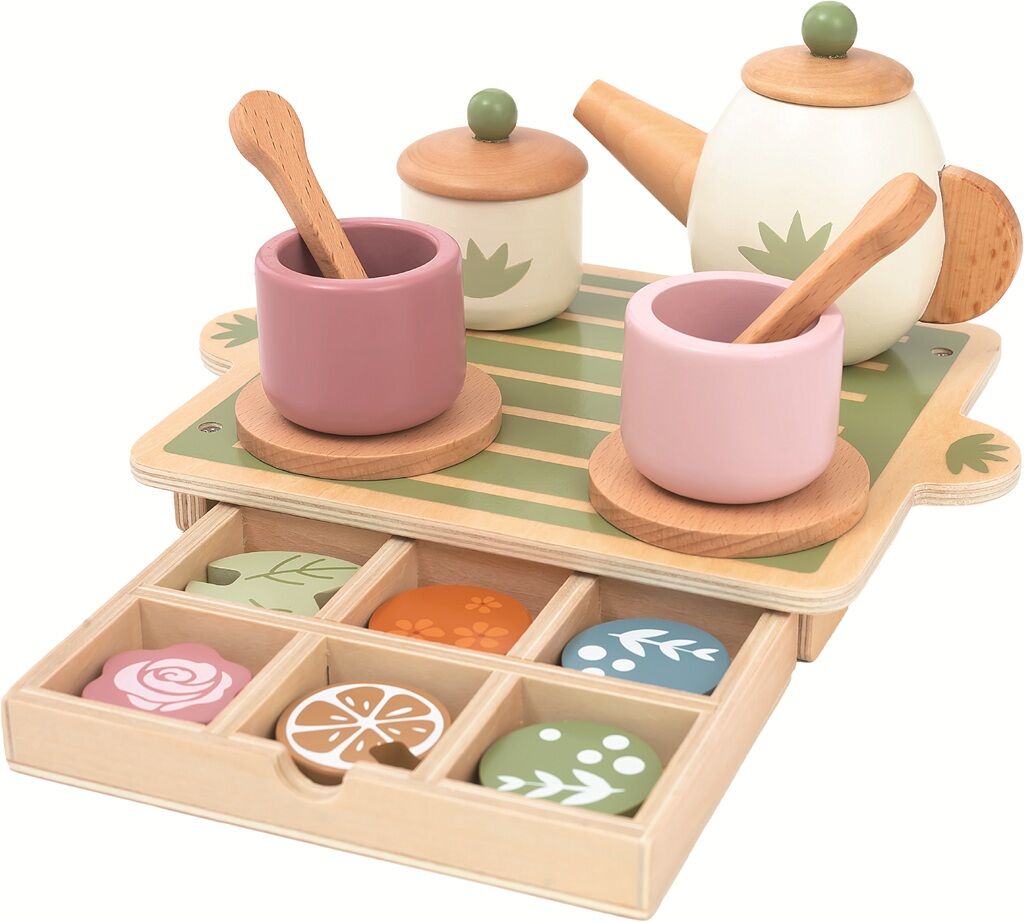 E-shop 2Kids Toys Drevená čajová súprava