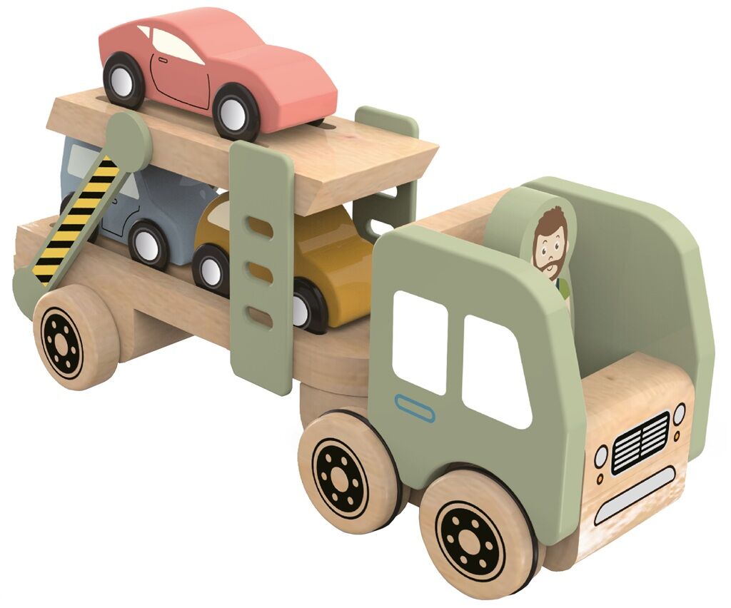 E-shop 2Kids Toys Drevený autoprepravník