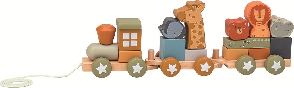 E-shop 2Kids Toys Drevený vláčik so zvieratkami