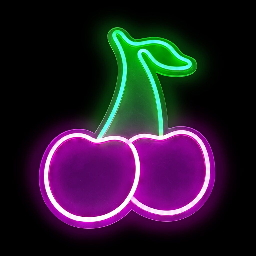 E-shop 2Kids Toys LED NEON LIGHT lampička Čerešne
