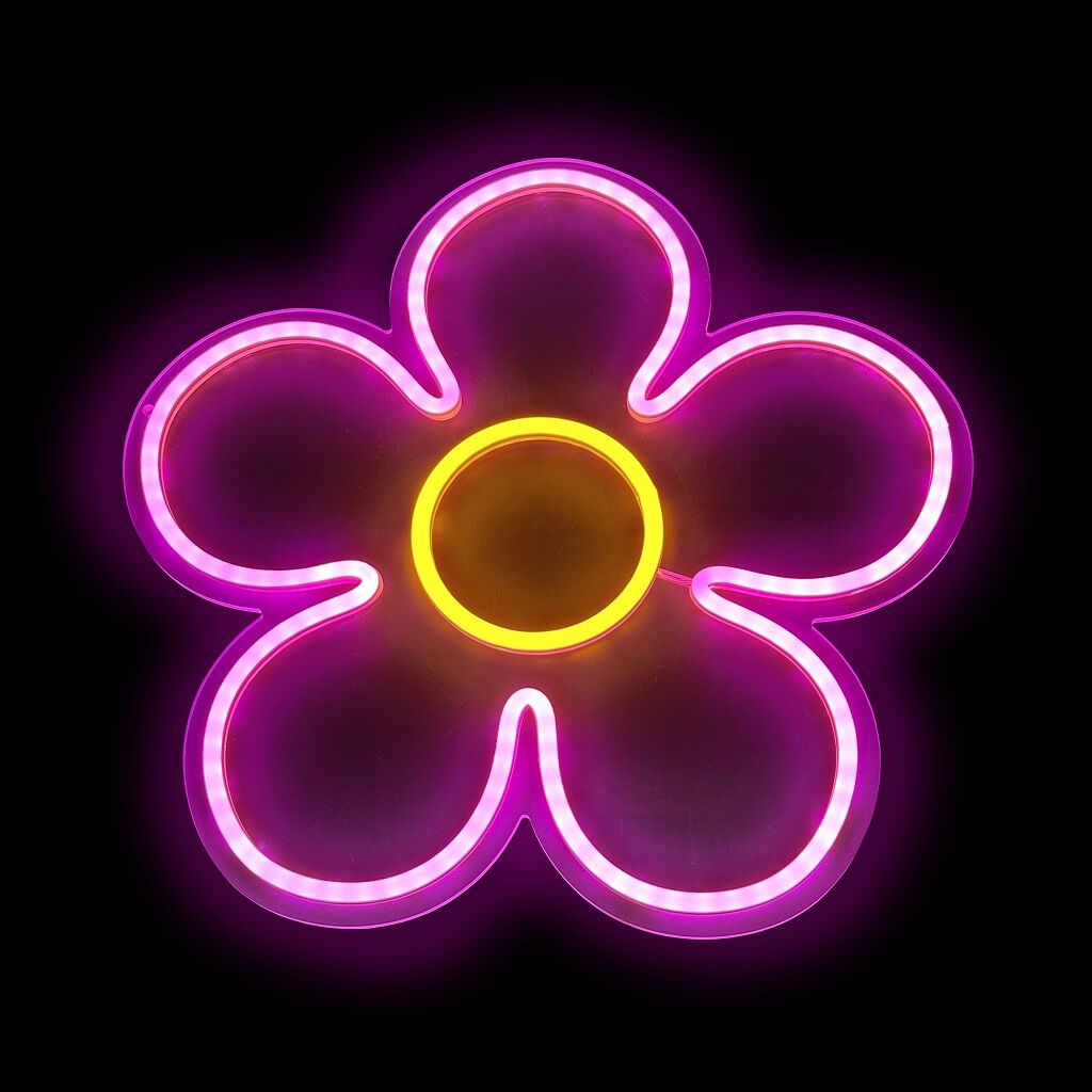 E-shop 2Kids Toys LED NEON LIGHT lampička Kvet