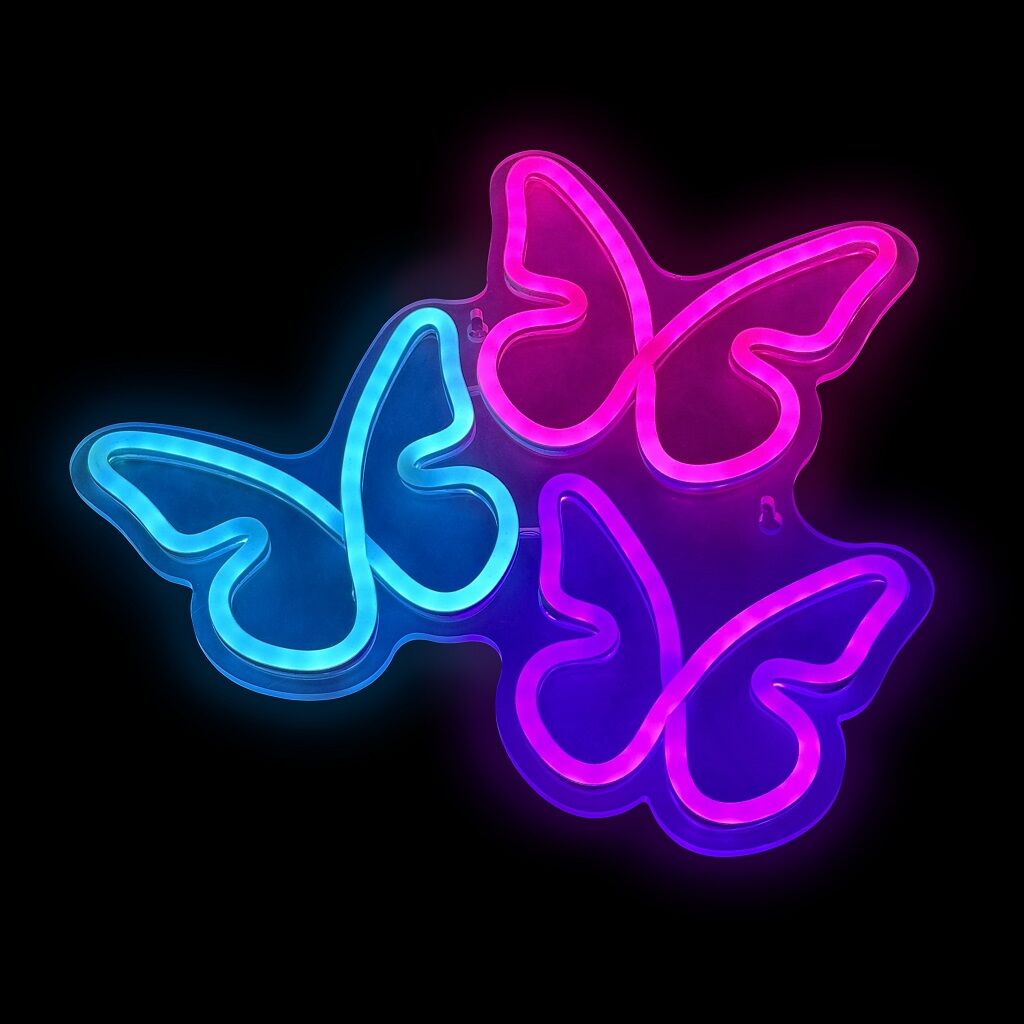 E-shop 2Kids Toys LED NEON LIGHT lampička Motýle
