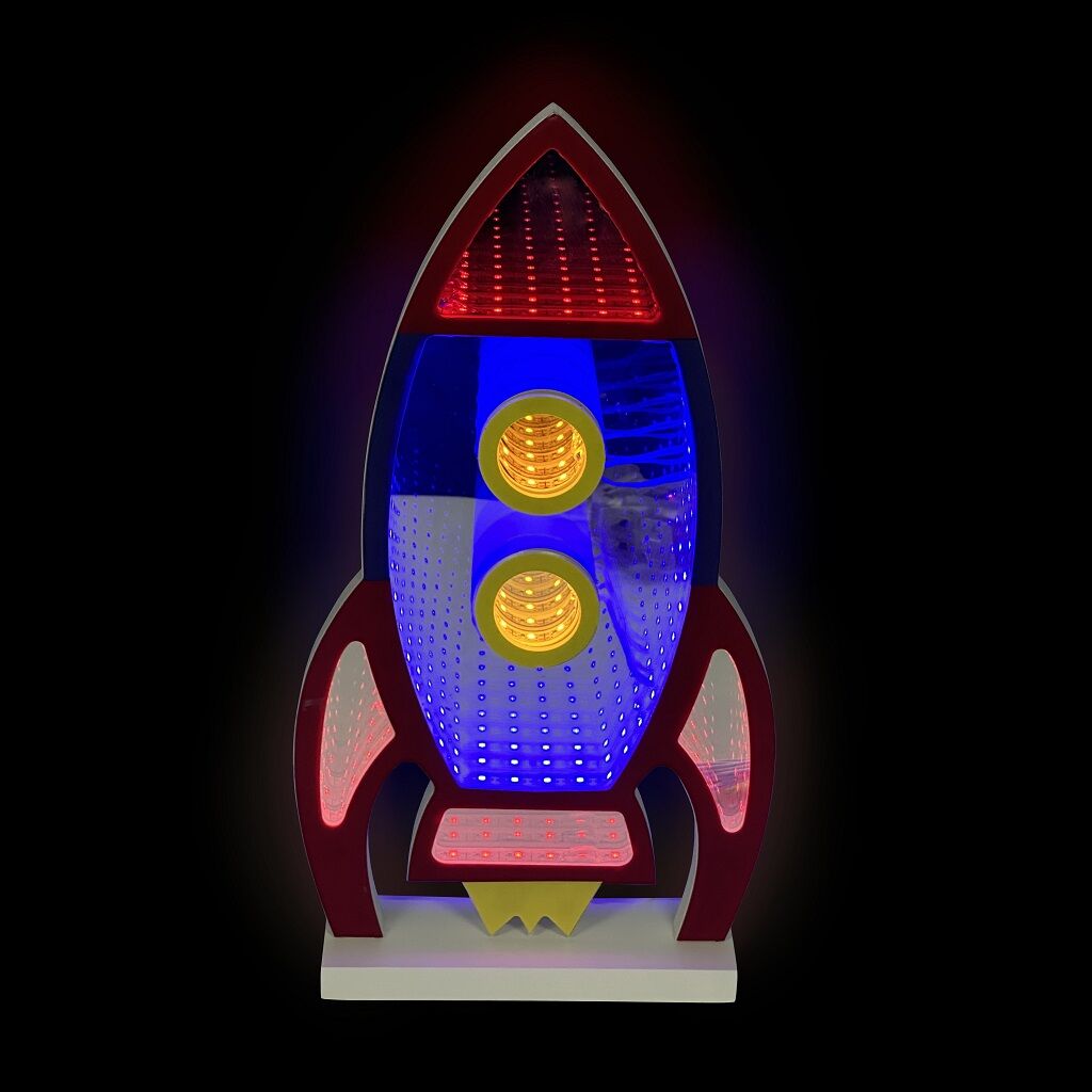 E-shop 2Kids Toys LED NEON LIGHT lampička Raketa
