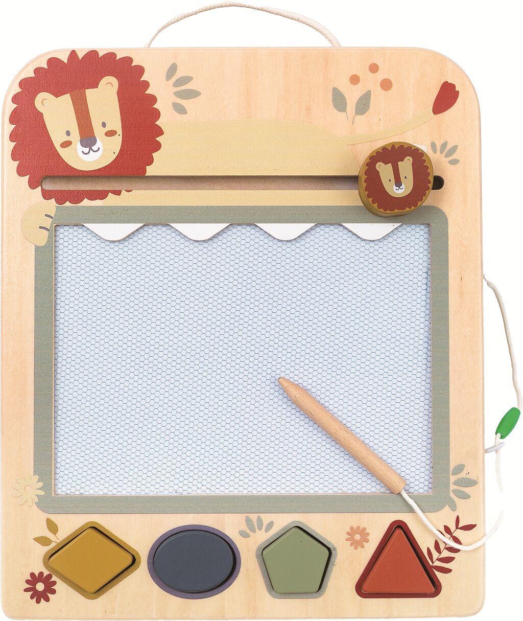 E-shop 2Kids Toys Magnetická kresliaca tabuľka Levíček